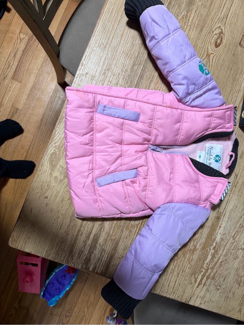 Buckle Me Baby Coat - CarSeat Safe Winter Jacket, Size 18M